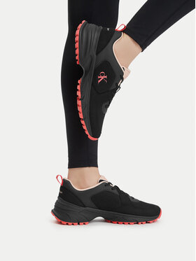 Calvin Klein Calvin Klein Αθλητικά Hike Runner Lace Up Su Mesh Wmn HW0HW03440 Μαύρο
