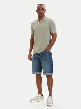 HUGO HUGO Дънкови шорти 50560386 Син Tapered Fit