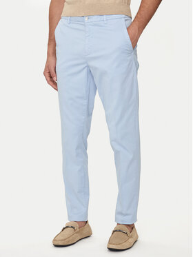 BOSS Boss Pantaloni chino Kaiton 50505392 Albastru celest Slim Fit
