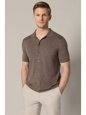 Lancerto Lancerto Polo Renato PO073126000024 Brązowy Regular Fit