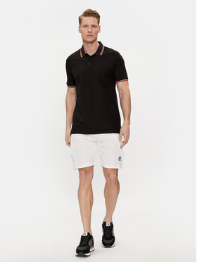 Brave Soul Polo MPS-149COSMO Crna Straight Fit