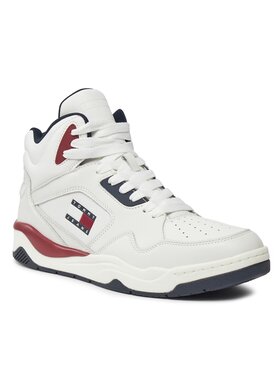 Tommy Jeans Tommy Jeans Sneakersy Tjm Basket Mid Top EM0EM01318 Tmavomodrá