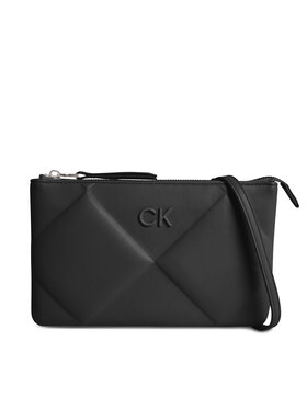 Calvin Klein Calvin Klein Geantă Re-Lock Quilt Crossbody K60K611042 Negru