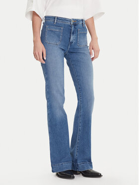 Wrangler Wrangler Jeansy 112332419 Modrá Flare Fit