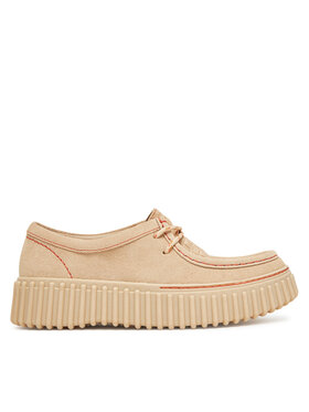 Clarks Clarks Félcipő Torhill Bee 26181191 Ekru