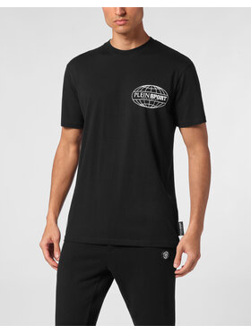 Plein Sport Plein Sport Tričko 19555 Čierna Regular Fit