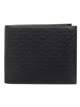 Calvin Klein Calvin Klein Portfel PORTFEL MĘSKI SKÓRZANY PERFED BIFOLD Czarny
