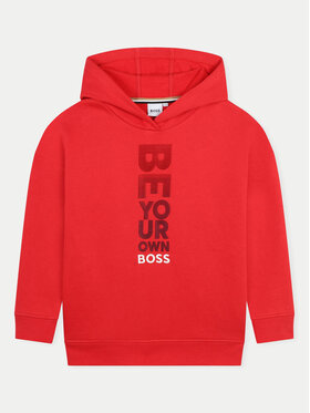 Boss Majica Dugih Rukava J51199 D Crvena Regular Fit