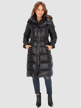Perso Perso Kurtka damska BLH220019FX Czarny Regular Fit