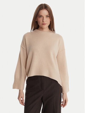 Marella Marella Pullover Amelia 2523366305 Écru Loose Fit