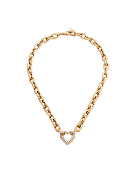 Guess Guess Náhrdelník JUBN05 015JW Zlatá