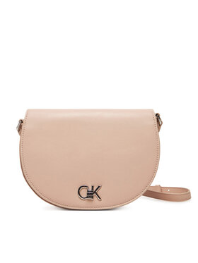 Calvin Klein Calvin Klein Torebka Ck Hw Crossbody Saddle Bag K60K613236 Różowy