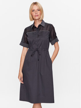 Peserico Peserico Vsakodnevna obleka S02380 Siva Regular Fit