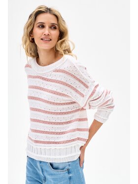blue shadow blue shadow Sweter Kera Różowy Regular Fit