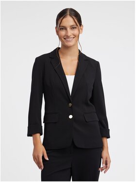 Orsay Orsay Marynarka 480331660000__34 Czarny Regular Fit