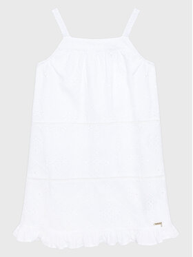 Guess Guess Vasarinė suknelė J3GK23 WFGJ0 Balta Regular Fit