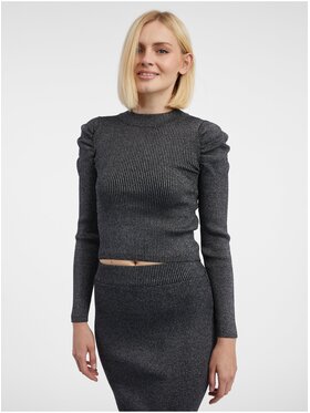 Orsay Orsay Sweter 507525660000__XS Szary A-Line Fit