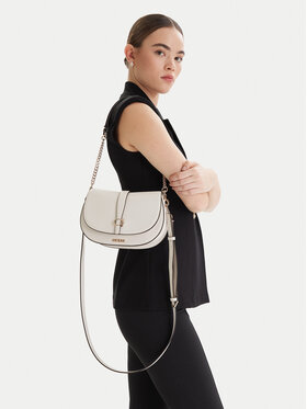 Guess Guess Ročna torba Carrie HWVG98 96200 Écru