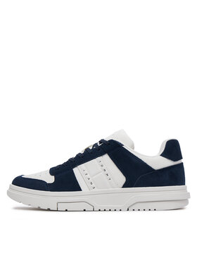 Tommy Jeans Tenisice The Brooklyn Suede EM0EM01371 Tamnoplava