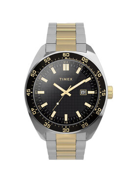 Timex Timex Zegarek TW2Y89100 Srebrny
