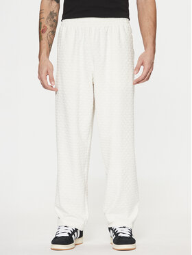 adidas adidas Pantaloni trening Monogram Track JP4429 Alb Regular Fit