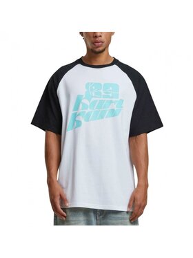 Karl Kani Karl Kani T-Shirt SIGNATURE COLORBLOCK RAGLAN T-SHIRT Biały Regular Fit