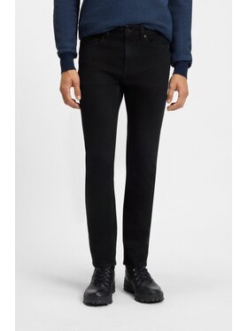 BOSS BOSS Chinosy 50549522-404 Granatowy Straight Fit