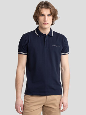 BIG STAR BIG STAR Polo WLADYM_403_150 Granatowy Basic Fit