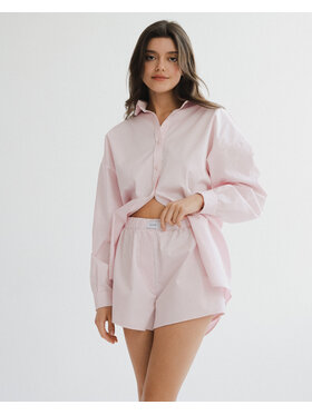 Le Songe Le Songe Koszula KOSZULA OVERSIZE Różowy Oversize