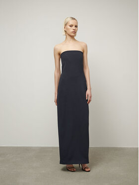 La Mania La Mania Sukienka codzienna MUSE Granatowy Classic Fit