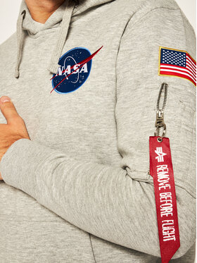 Alpha Industries Jopa Space Shuttle 178317 Siva Regular Fit