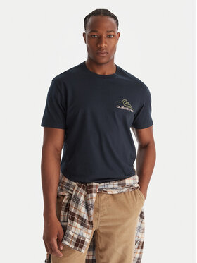 Quiksilver Quiksilver Тишърт Light Waves SS EQYZT08175 Тъмносин Comfort Fit