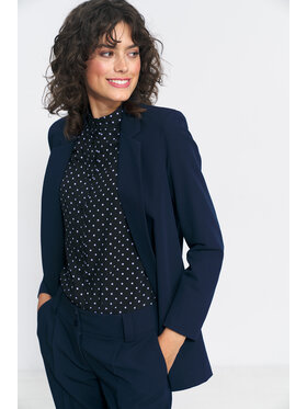 NIFE NIFE Marynarka Z51 Granatowy Regular Fit