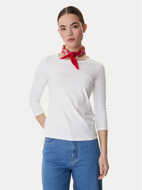 Weekend Max Mara Weekend Max Mara Блуза Multia 2615971011 Бял Regular Fit