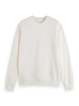Scotch & Soda Scotch & Soda Sweter 28158 Biały Casual Fit