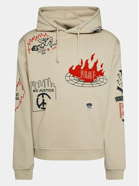 Grimey Grimey Суитшърт GCH583 Бежов Urban Fit