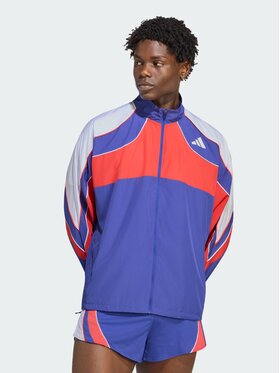 adidas adidas Kurtka do biegania Adizero Archive Niebieski jasny Regular Fit