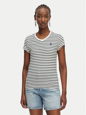 G-Star Raw G-Star Raw Majica Eyben D24533-D244 Bela Regular Fit