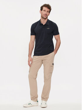 Aeronautica Militare Polo 241PO1786P191 Tamnoplava Regular Fit