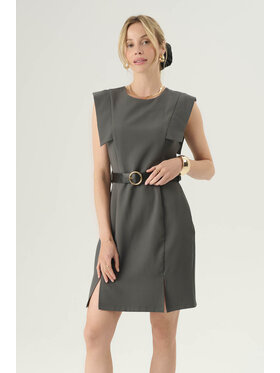 Femestage Femestage Každodenné šaty Femestage ESSENTIAL LINE DRE2590-019 Sivá Regular Fit