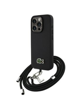 Lacoste Lacoste Etui na telefon Apple iPhone 15 Pro Max Czarny