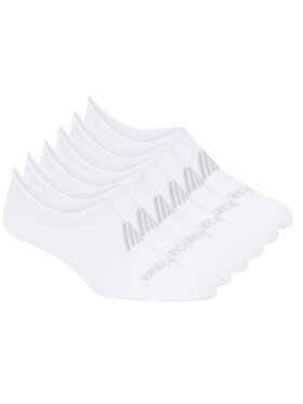 Skechers Skechers Skarpety krótkie S117023-WHT Biały