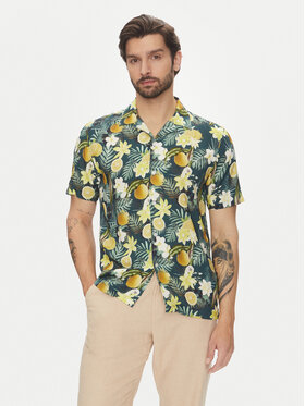 Lindbergh Lindbergh Camicia 30-203729 Verde Relaxed Fit