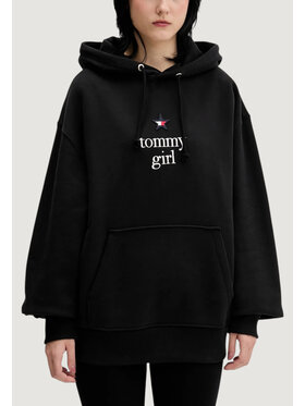 Tommy Jeans Tommy Jeans Felpa DN0DN00099 Nero Casual Fit