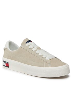 Tommy Jeans Tommy Jeans Tenisice Tjw Vulc Flatform Suede Sneaker EN0EN02519 Bež