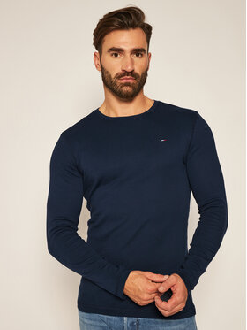 Tommy Jeans Tommy Jeans Longsleeve DM0DM04409 Dunkelblau Slim Fit