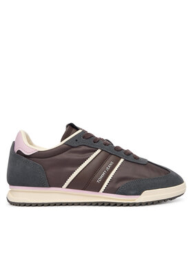 Tommy Jeans Tommy Jeans Sneakersy Tjw Low Profile Runner EN0EN02927 Brązowy