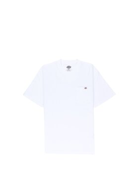 Dickies Dickies T-shirt Luray Pocket Tee SS Bianco Regular Fit