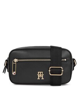 Tommy Hilfiger Tommy Hilfiger Rankinė Iconic Tommy Camera Bag AW0AW14873 Juoda