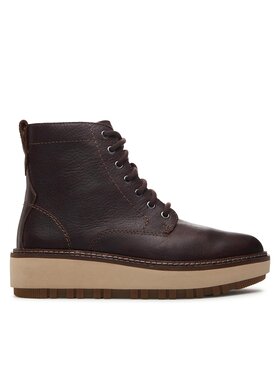 Clarks Clarks Μποτάκια Orianna W Lace 261747994 Καφέ